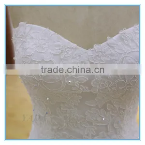 New Design Ladies Off-shoulder Slim Mermaid Tail Wedding Dress Full Dress thumbnail-5
