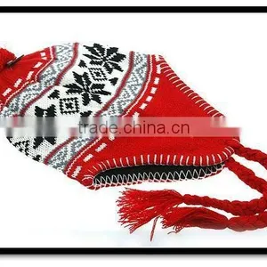 Lovely Earflat Knitted Christmas Hats Factory for Kids & Adult thumbnail-1