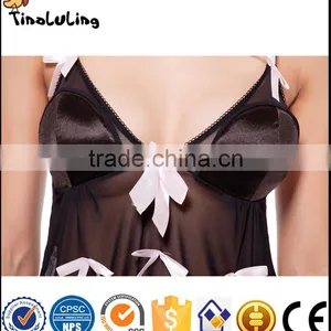 2017 New Sexy Lingerie Manufacture Hot Sale Sexy Sleepwear for Woman thumbnail-2