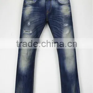 Professional Jeans Manufacturer in China Denim Jeans OEM Wholesale Jeans Pants thumbnail-2