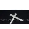 Precision Custom Made Bulk Density 3.6 G/cm3 , White Aluminum Oxide Ceramic Stripe thumbnail-1
