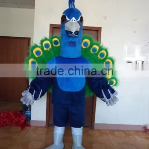 New Design Adult Peacock Mascot Costume thumbnail-1