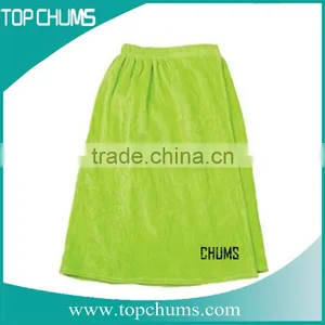 Personalized Solid Color Terry Towel Women Bath Towel Dress thumbnail-1