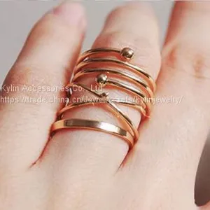 Fashion Jewelry Geometry Ring Sets thumbnail-1