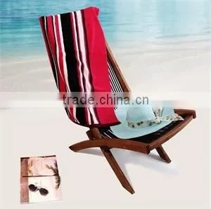 100% Combed Cotton Striped Sun Chair Towels Supplier thumbnail-1