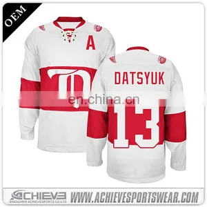 Cheap Wholesale Blank Hockey Jerseys Ice Hockey Goalie Jerseys Custom Hockey Jerseys thumbnail-5