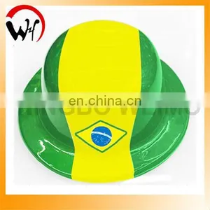 Hot Sale World Cup Brazil 2014 Pvc Hat thumbnail-1