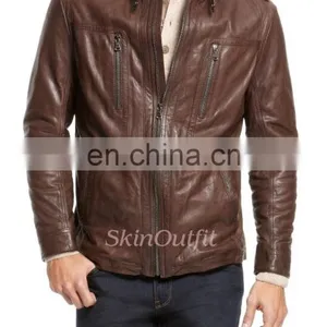 Men's Sheep Leather Jackets thumbnail-1