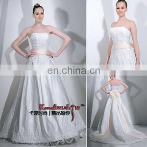 EB6003 Top Quality Classic Wedding Dress Wedding Gown thumbnail-1