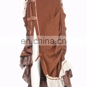 Steampunk Victorian Gothic Long Skirt thumbnail-1