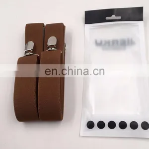 New Fashion Yiwu Longkang Brand 3.5cm X Design Suspenders thumbnail-3