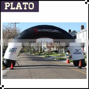 Black and White Advertising Inflatable Arch/giant Entrance Inflatable Arch for Activities thumbnail-1