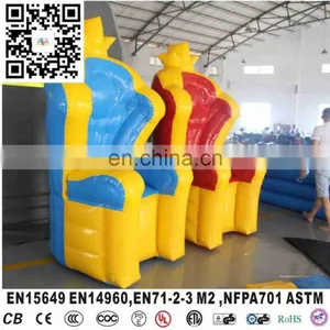 Queen Inflatable Chair For Kids For Party Inflatable Queen Chair Throne thumbnail-3