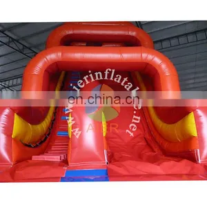 High Quality Water Slide / Cheap Telescopic Slide Kids Indoor Slide / Red Inflatable Water Slide for Sale thumbnail-3
