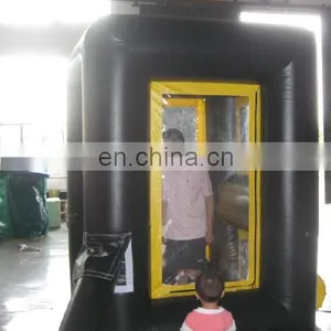 High Quality Cheap Cube Inflatable Money Grabber Machine Booth for Advertisement thumbnail-5