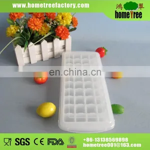 Diamond Shape Plastic Ice Cube Tray With Lid thumbnail-2