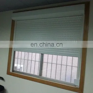 White Color Aluminium Interior Security Shutters thumbnail-2