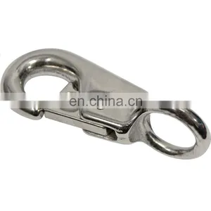 Malleable Rigid Round Bolt Snap Hook for Dog Leash thumbnail-1
