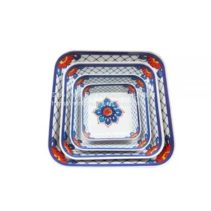Square Shape Melamine Deep Plate Soup Plate Salad Plate thumbnail-1