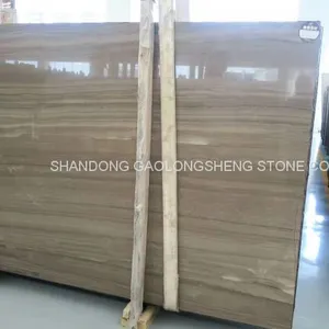 Brown Wooden Marble, Coffee Wooden Marble, Brown Wenge Marble, Coffee Wood Marble Slab,Grey Serpegiante Marble thumbnail-2