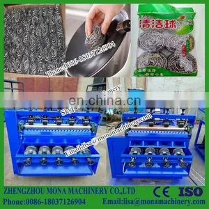 Factory Directly Supply Stainless Steel Scourer Making Machine thumbnail-6