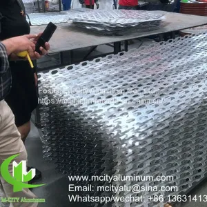 Architectural AUDI Terminal Facade Aluminum Sheet Formed Panel thumbnail-1