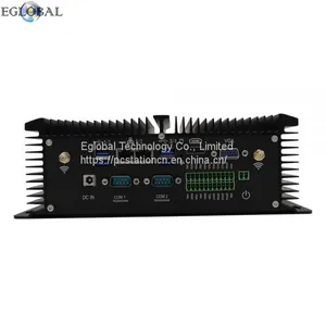 Industrial Fanless Mini PC i5 8250U 4 Cores 2 * DDR4 2 * COM Wind10 Linux Mini Desktop Computer VGA HDMI Wi-Fi thumbnail-5