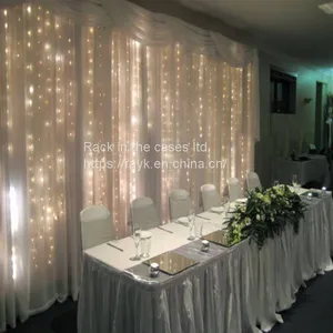 RK Wedding Backdrop Chiffon Drape Pipe and Drape With Alternative Size From RK for Sale thumbnail-1