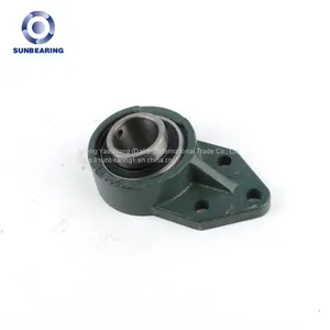SUNBEARING Pillow Block Bearing UCFB205 Green 25*116*34.1mm Chrome Steel GCR15 thumbnail-2