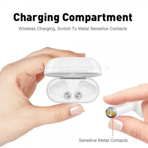 Original 1:1 Tws I12 Mini Bt Audifono Touch Control Wireless Earbuds thumbnail-4