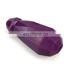 IQ Treats Puzzle Toy Bounce Eggplant Shaped Treats Dispenser Interactive Toy Dog Toy thumbnail-3