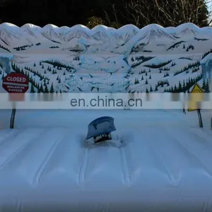 Snow World Theme Mechanical Inflatable Surf Simulator Mechanical Surfboard Fun Game For Sale thumbnail-5