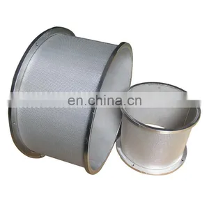 Cylindrical 304 316 Stainless Steel Wire Mesh Powder Sintered Filter Element thumbnail-6