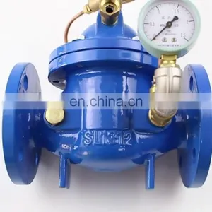 100X PN16 WCB Pressure Relief Releasing Valve Hydraulic Control Valve thumbnail-1