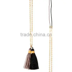 2016 Wholesale Trendy Jewelry Tassel Lariat Necklace for Women thumbnail-6