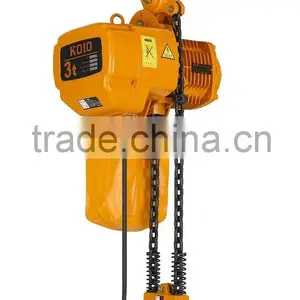 Electric Chain Hoist With Trolley thumbnail-1
