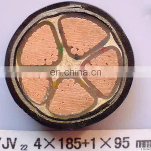 4*185mm2+95mm2copper Core XLPE Flexible Cable thumbnail-1