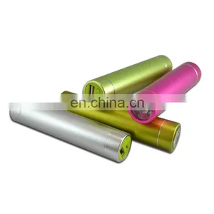Promotional With Oem Logo Print Aluminum Power Bank Super Mini Portable Metal Power Charger thumbnail-1