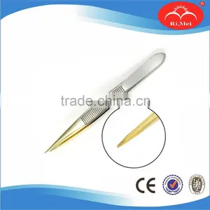 Point Tip Tweezers,golden Tip Tweezers,stainless Steel Tweezers thumbnail-1