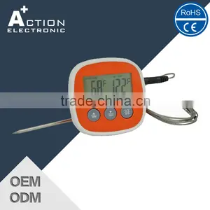 Fashion Design Affordable Price Thermometer With Wire Sensor thumbnail-3