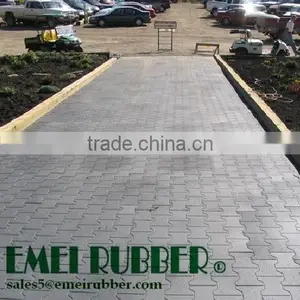 Driveway Recycled Rubber Pavers thumbnail-1