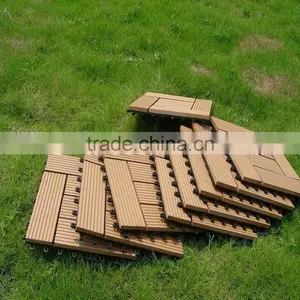 Wpc Outdoor Interlocking Plastic Floor Tiles thumbnail-1