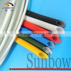 UL Listed Silicone Fiberglass Wire Insulation Sleeve Black 1.5KV thumbnail-4
