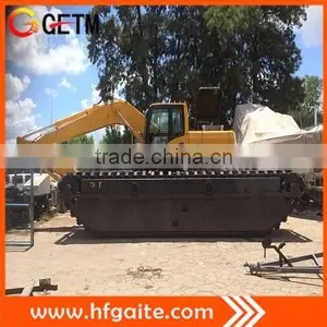 Floating Excavator for Cleaning of Lakes, Ponds, Water Reservoir thumbnail-1