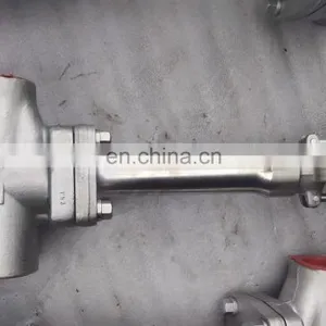 Forged Steel Check Valve Swing Type Cryogenic Treatment Degreased Treatment for Oxygen Liquid thumbnail-2