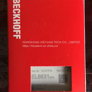 BECKHOFF EL6631 | EtherCAT Terminal, 2-port Communication Interface, PROFINET RT, Controller With Good Price In Stock thumbnail-3