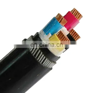 LV Under Armoured 35mm 4 Core 50mm Xlpe Insulated PVC Sheath Steel Tape Steel Wire Armored Power Cable Price thumbnail-4