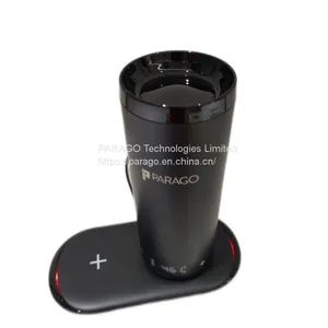 2022 Rechargeable Smart Heating Mug With Lithium Battery,Smart Temperature Control Travel Mug, Wireless Smart Phone Charger thumbnail-1