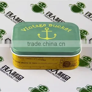 Rectangular Tea Dried Fruit Case Candy Cans Food Box Tin Metal Tray thumbnail-2