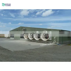 16000 Temporary Poultry Closed System House Shed Chickens House With Fans thumbnail-1